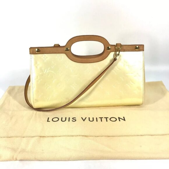 LOUIS VUITTON M91374 MonogramVernis Roxbury Drive Bag Handbag 2WAY Shoulder Bag - Picture 15 of 16
